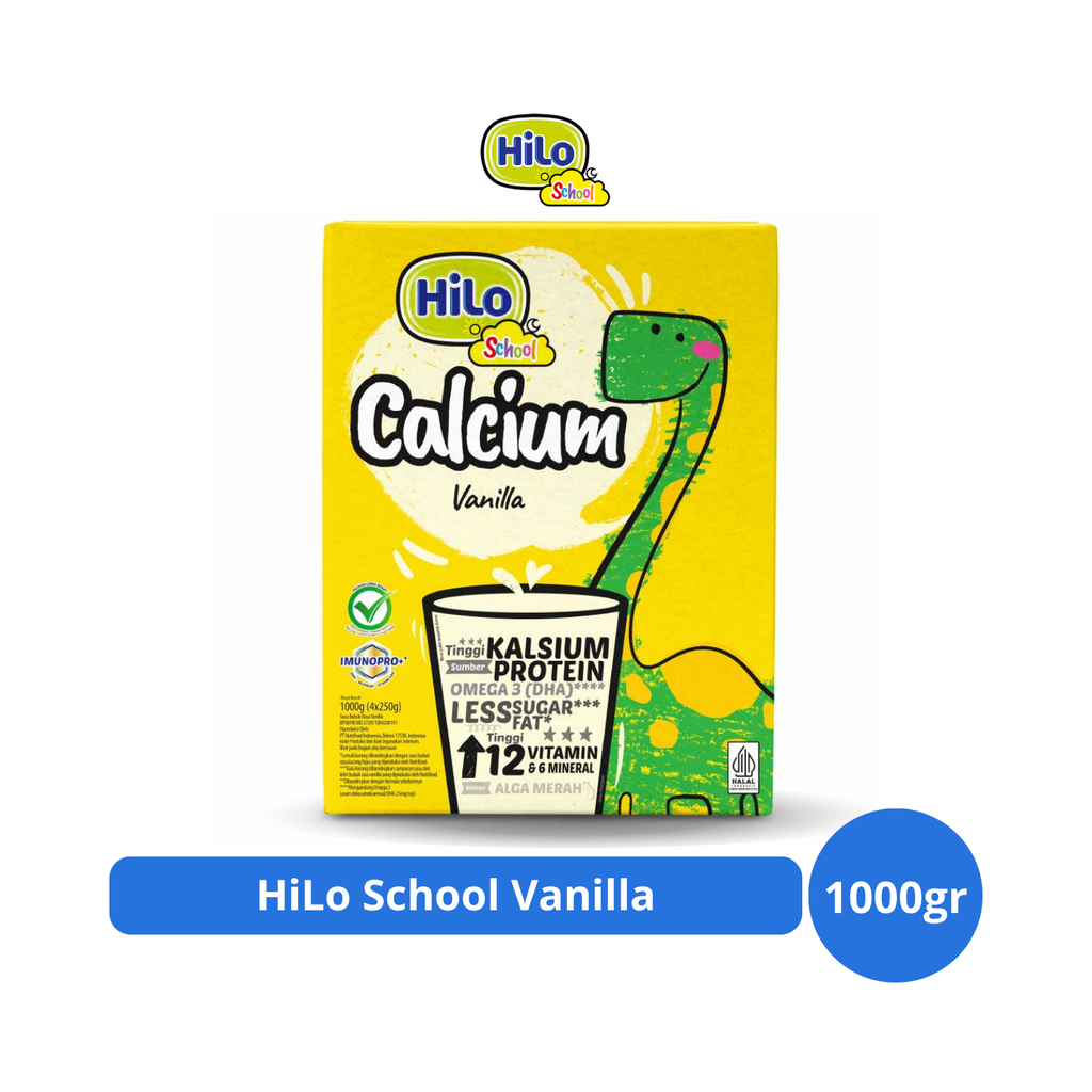 

HiLo School Calcium Vanilla 1000gr