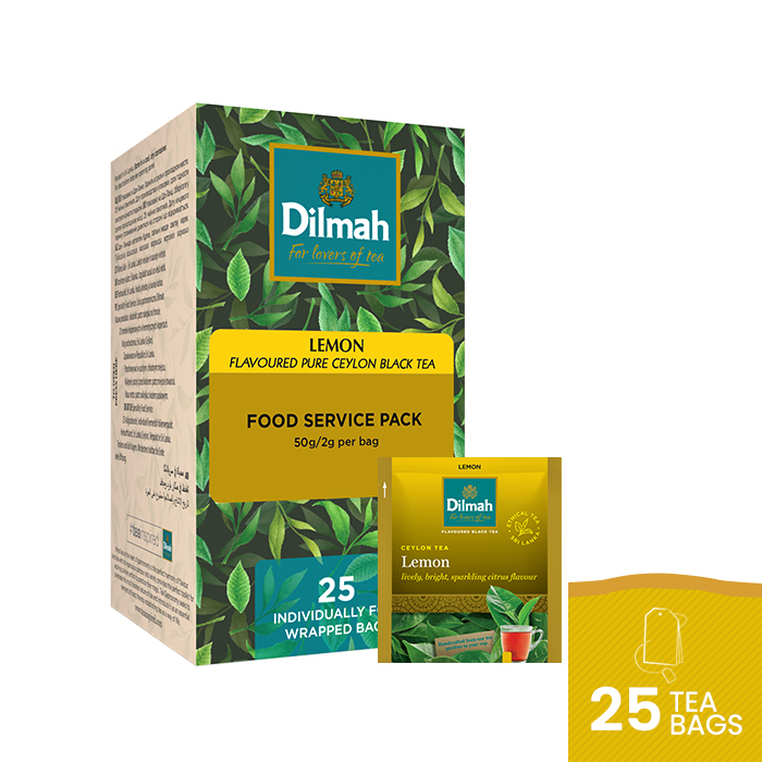 

Dilmah Lemon Tea [Foil Envelope 25s] One Color