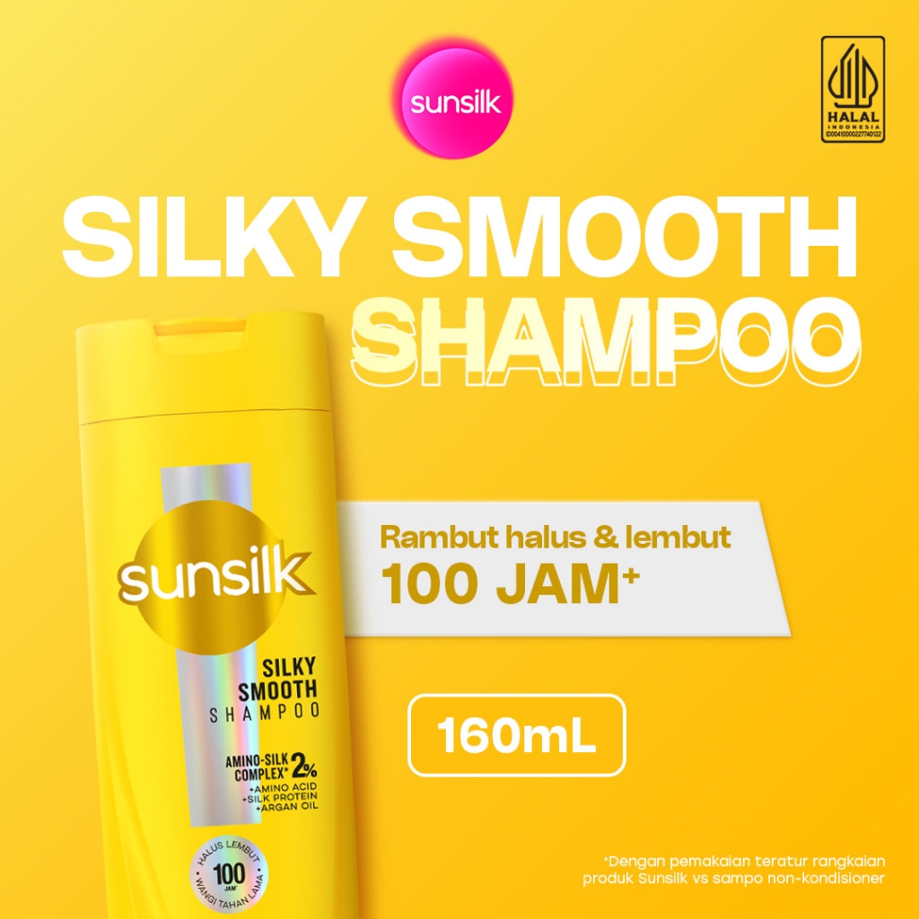 SUNSILK SHAMPOO SILKY SMOOTH 160ML