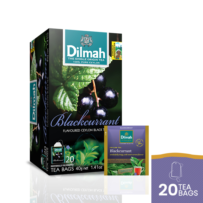 

Dilmah Blackcurrant Tea [Foil Envelope 20s]