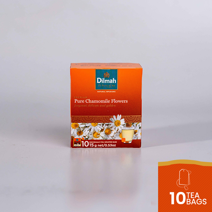 

Dilmah Pure Camomile Flowers Envelopes 10s – Teh Celup