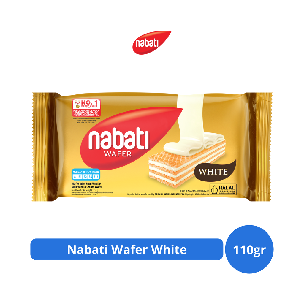 

Nabati Wafer White 110gr