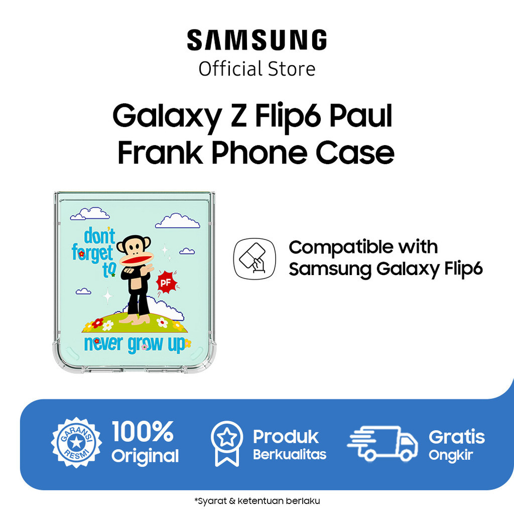 [Gift] Samsung Galaxy Z Flip6 Paul Frank Phone Case