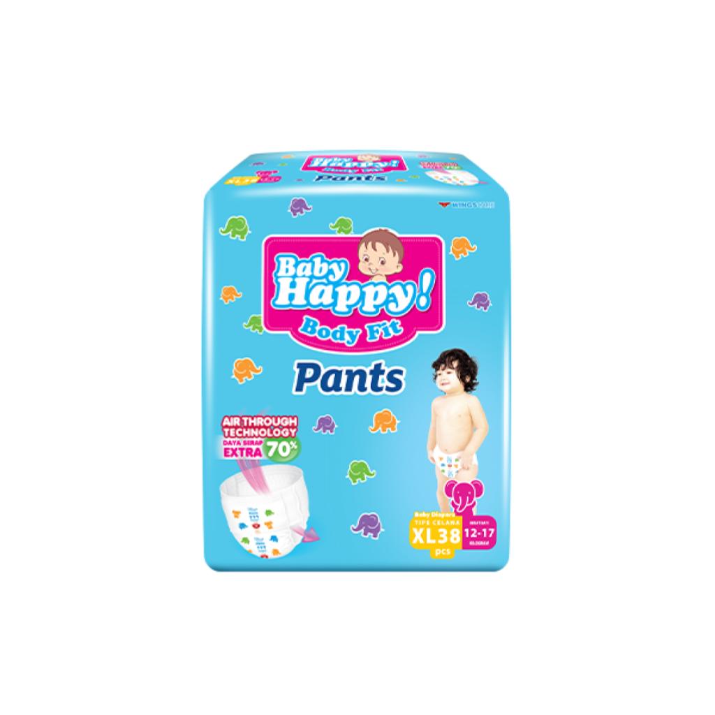 Baby Happy Pants Popok Bayi Celana XL 38 - Gambar 2