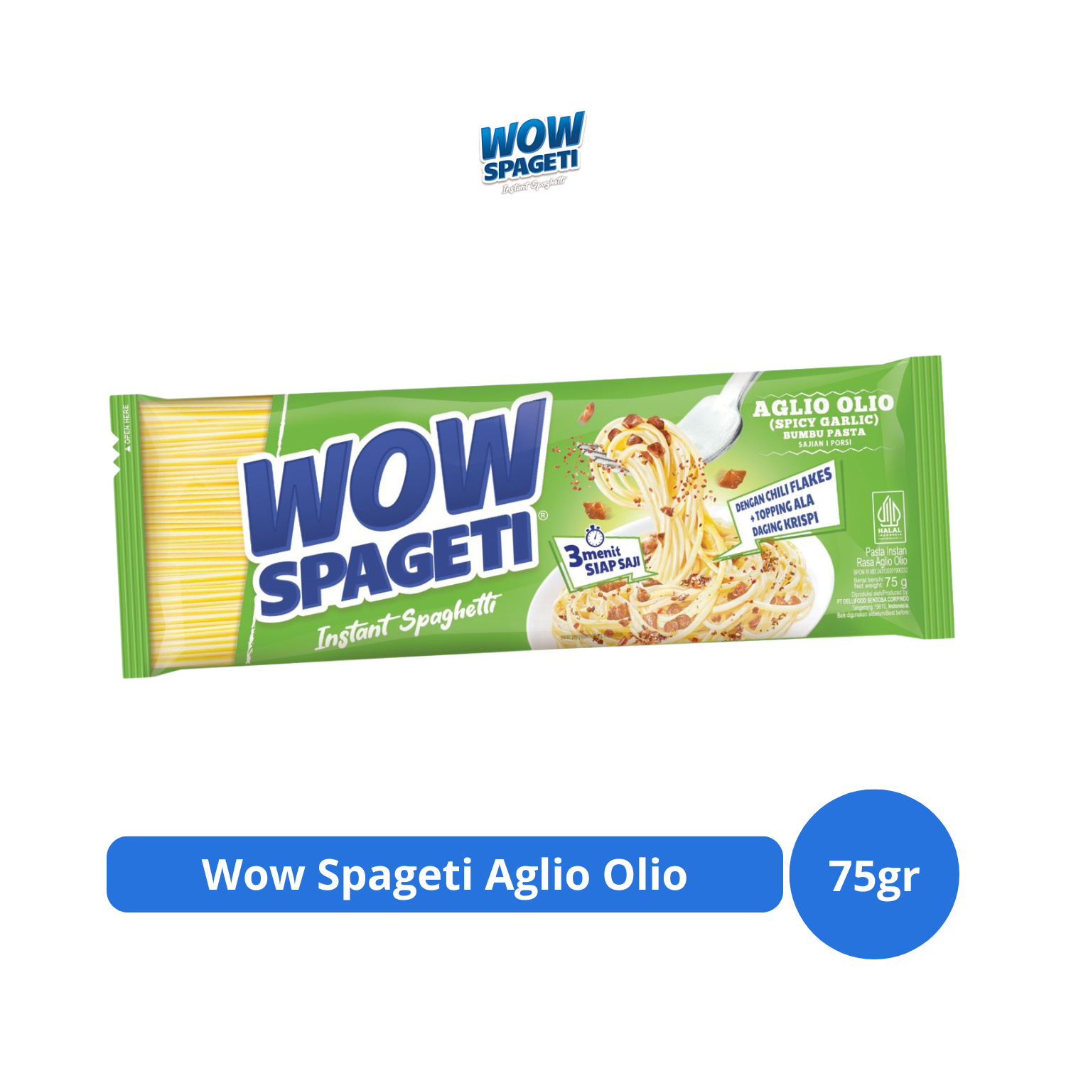 

Wow Spageti Aglio Olio 75gr