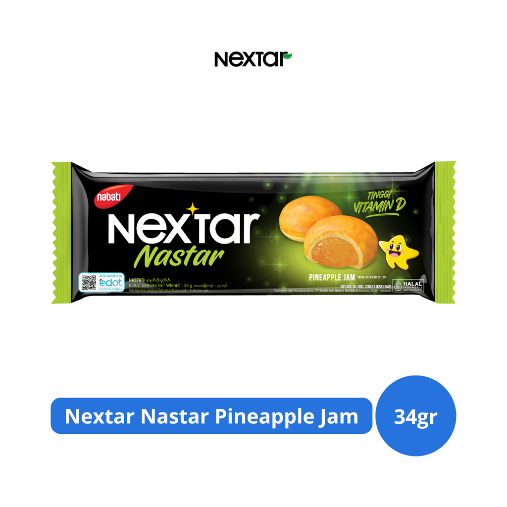 

Nextar Nastar Pineapple Jam 34gr