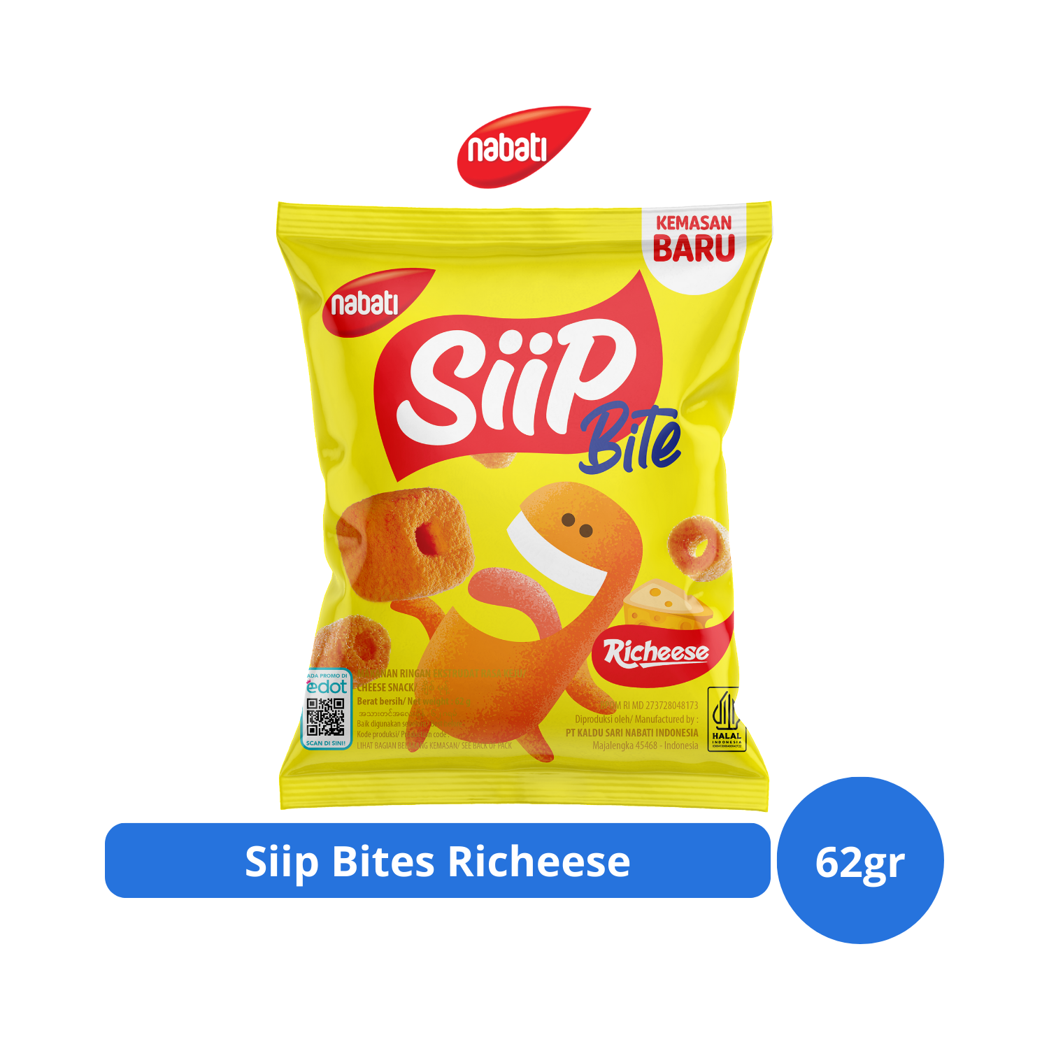 

Siip Bites Richeese 62gr