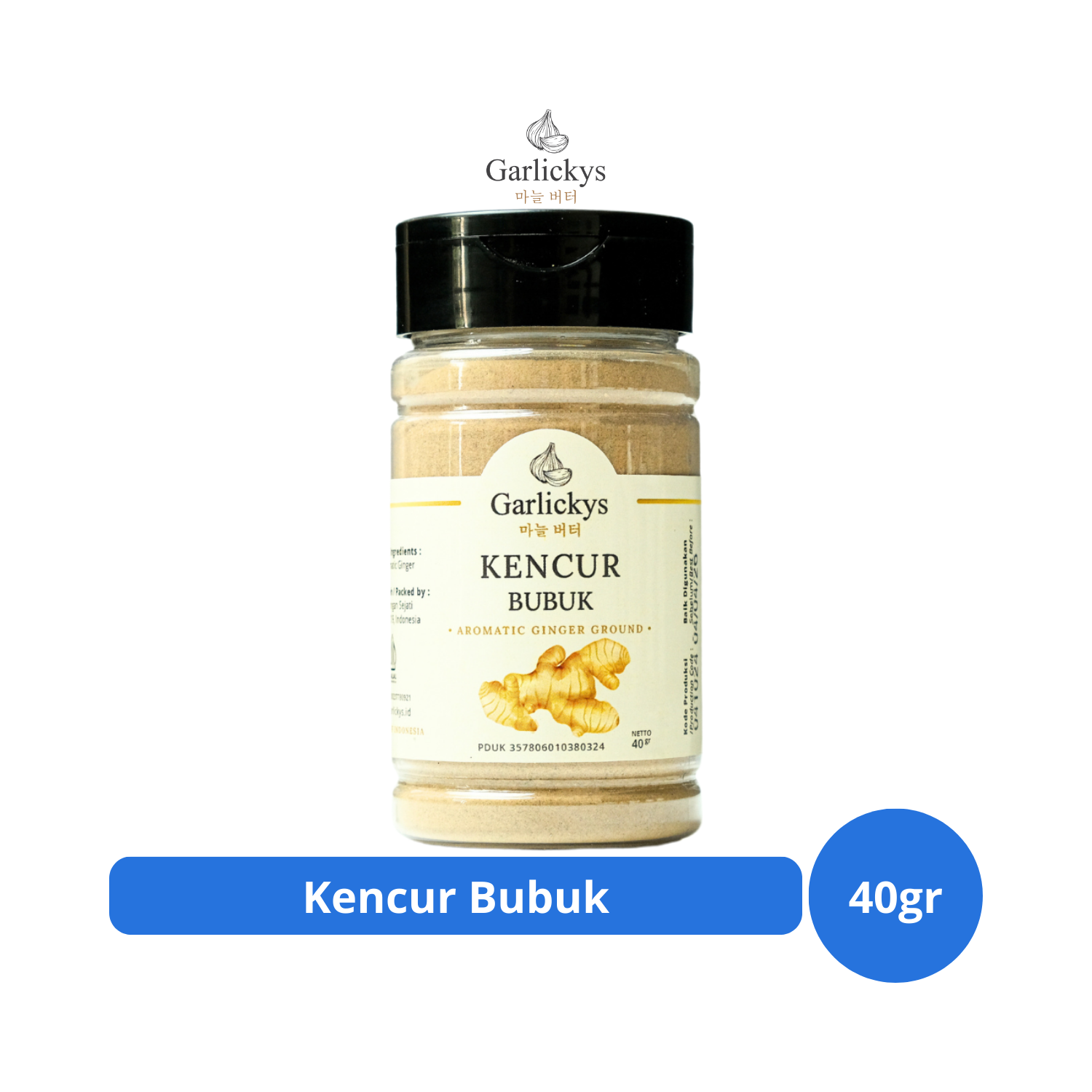

GARLICKYS Kencur Bubuk Premium Quality 40gr
