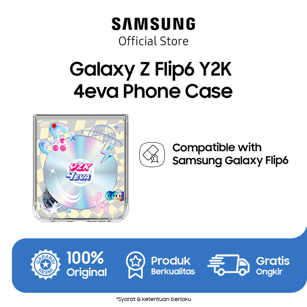 [Gift] Samsung Galaxy Z Flip6 Y2K 4eva Phone Case