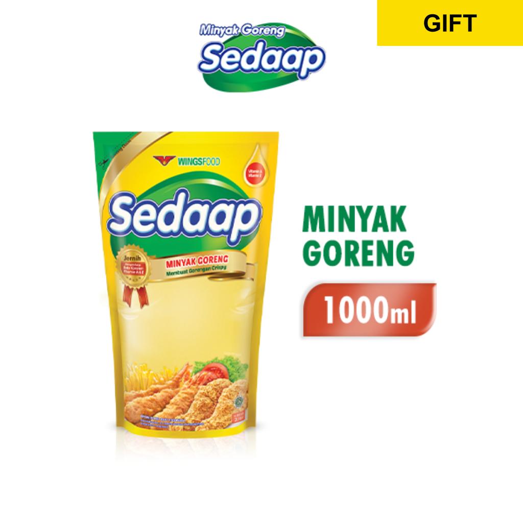 

[Gift] Minyak Goreng Sedaap 1L Sedaap Bumbu