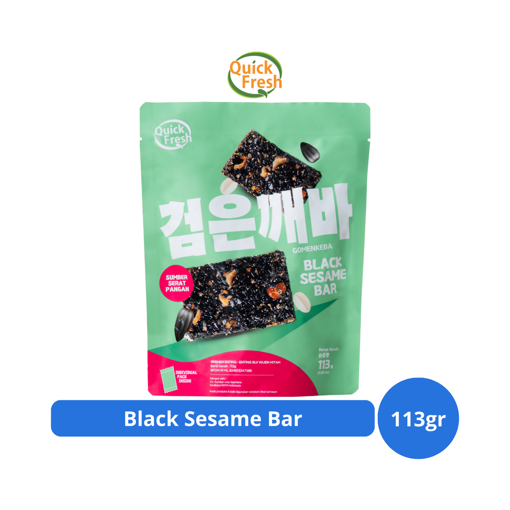 

Quick Fresh Black Sesame Bar 113gr