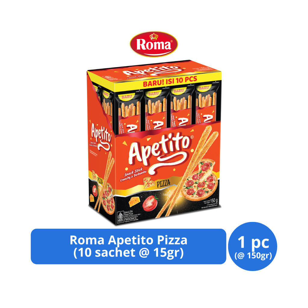 

Roma Apetito Pizza 10s @ 15gr