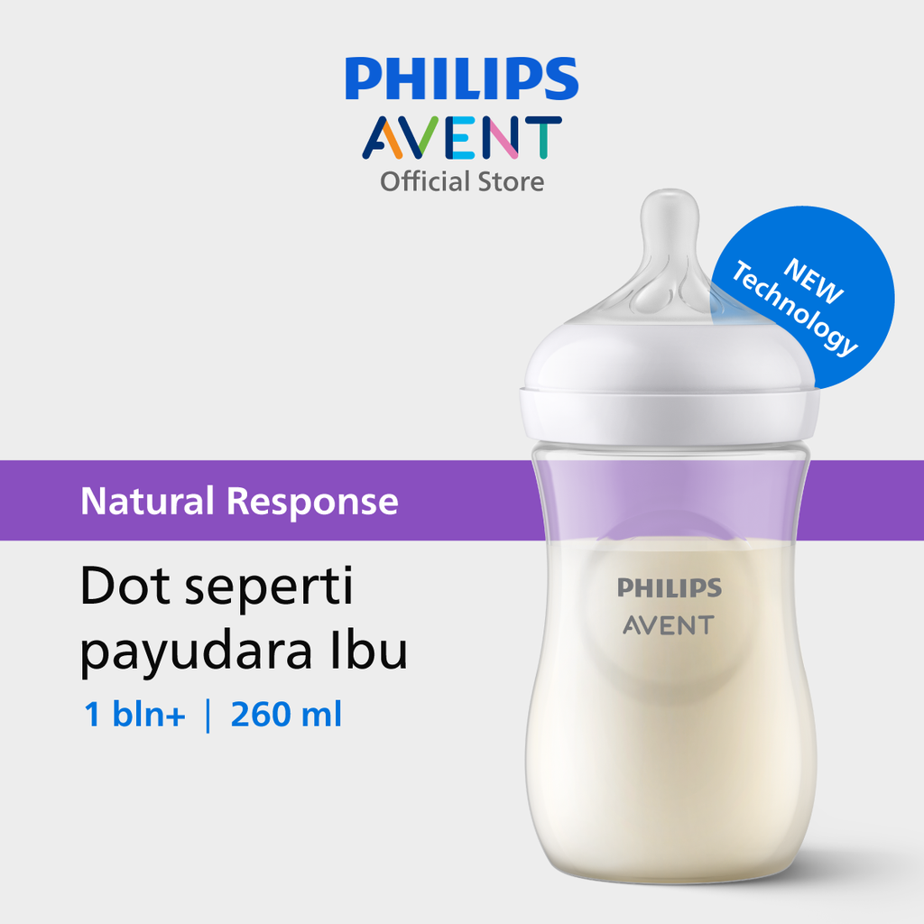 [GIFT] Philips Botol Susu Avent Natural Respone 260ml SCY903/01
