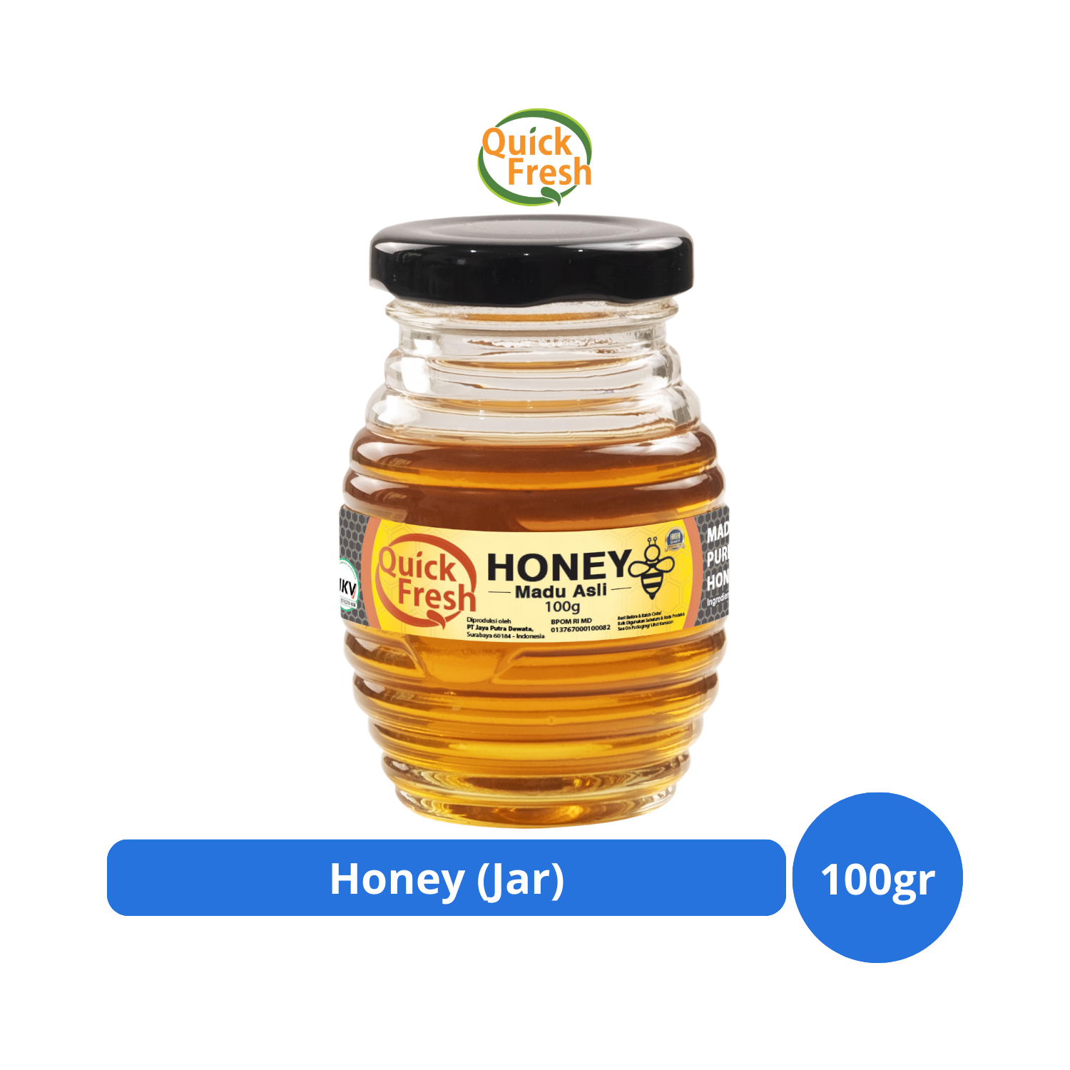 

Quick Fresh Honey Jar 100gr