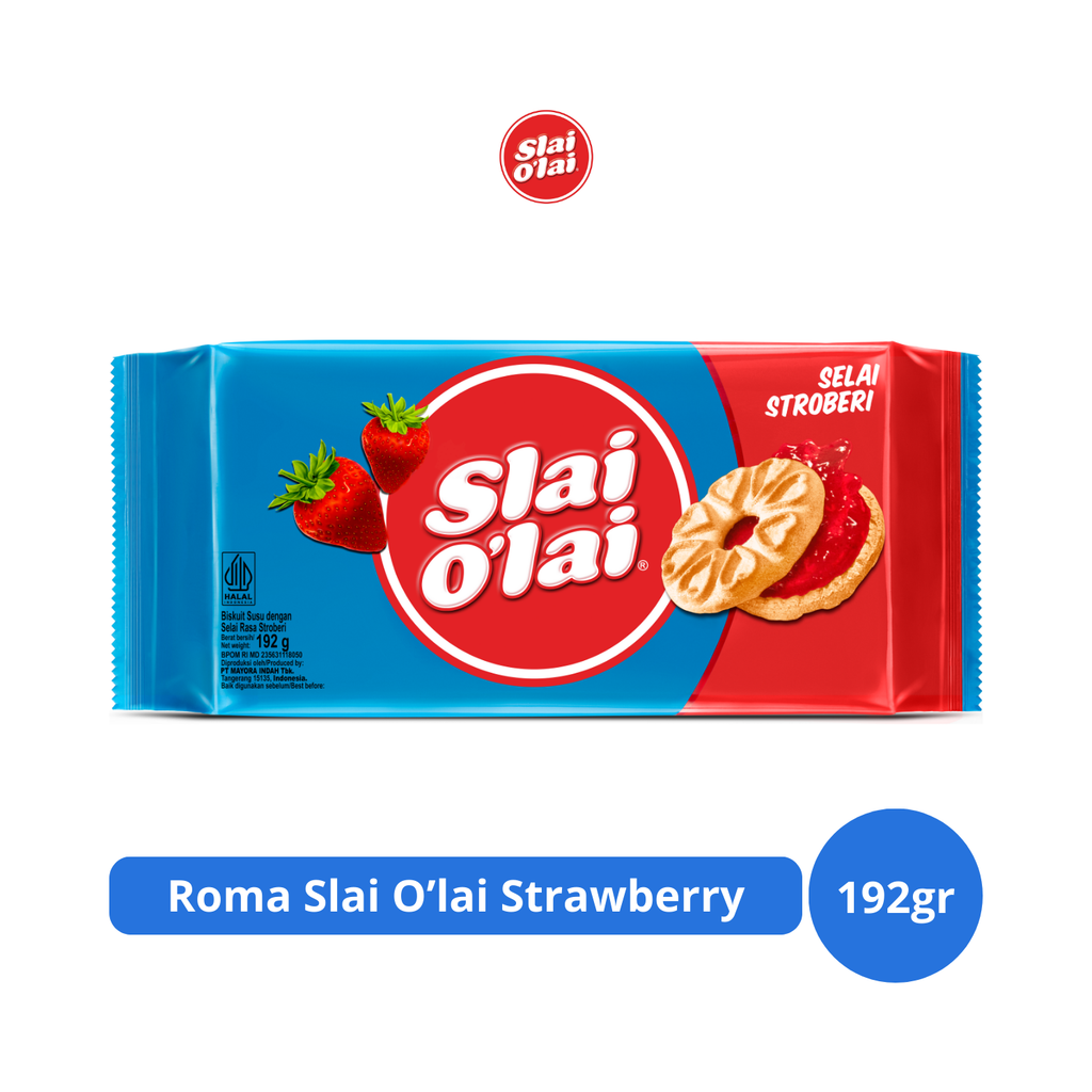 

Roma Slai O'lai Strawberry 192gr