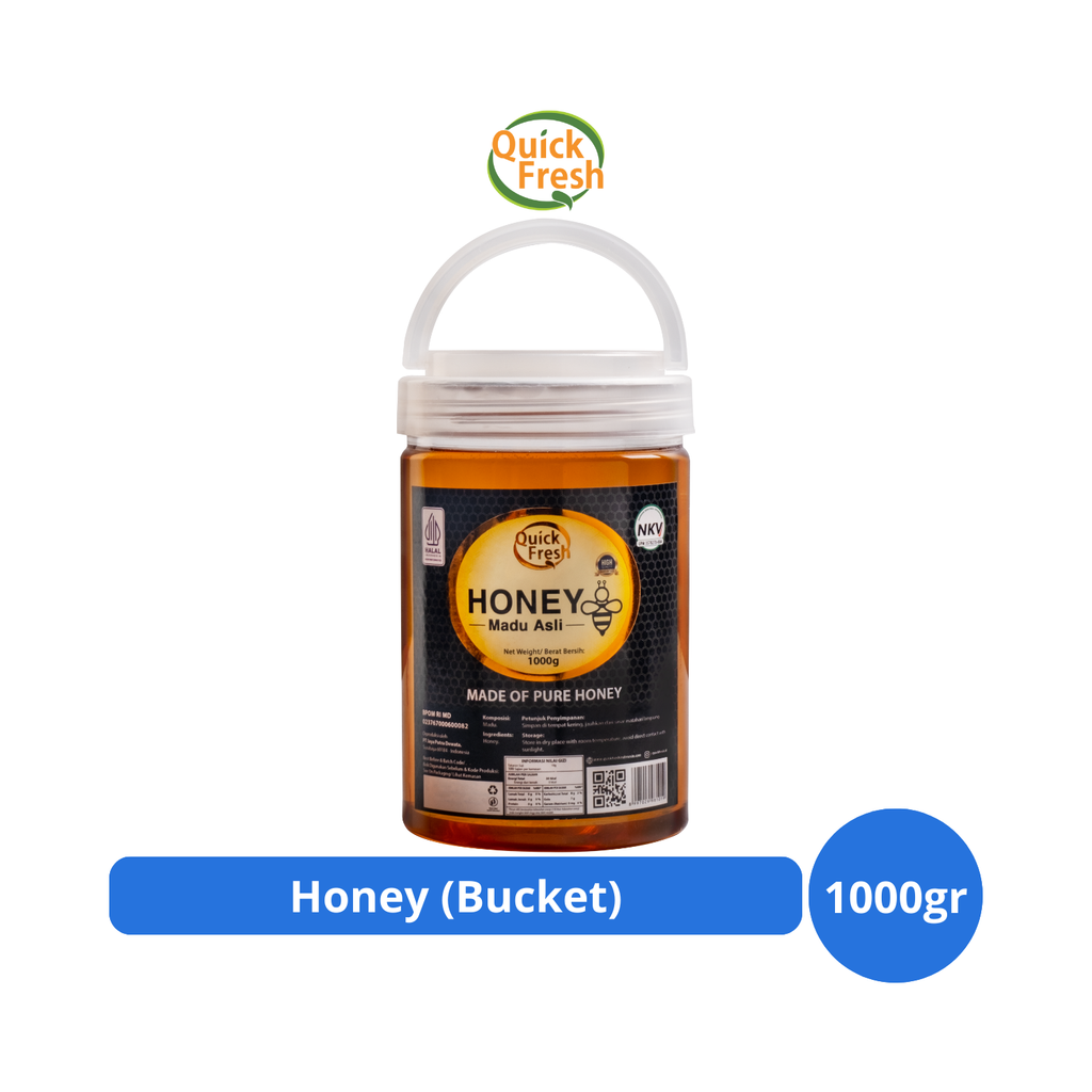 

Quick Fresh Honey Bucket 1000gr