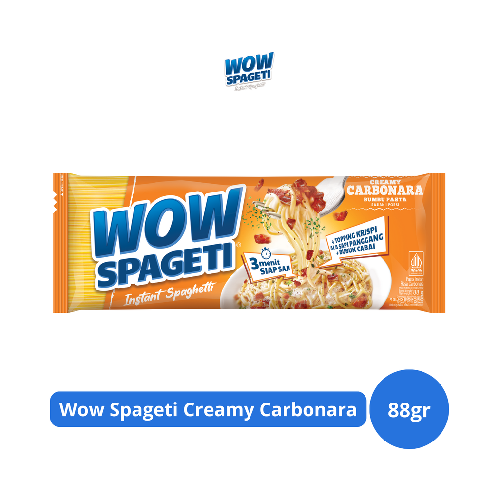 

Wow Spageti Creamy Carbonara 88gr