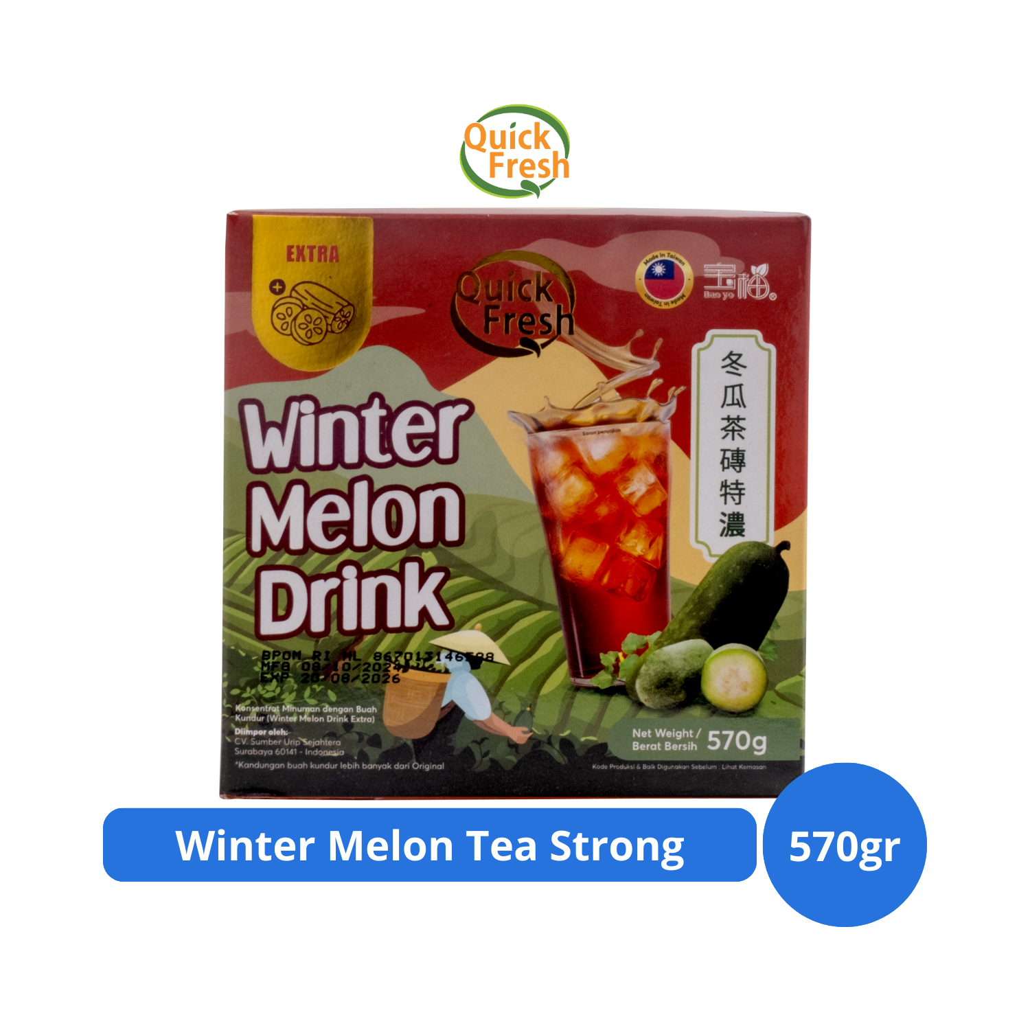 

Quick Fresh Winter Melon Tea Strong 570gr