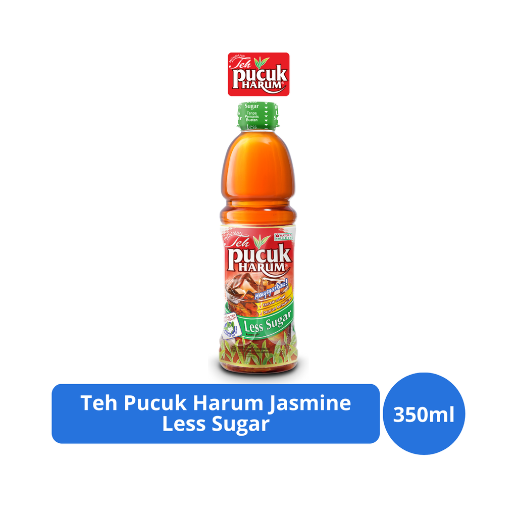 

Teh Pucuk Harum Jasmine Less Sugar 350ml