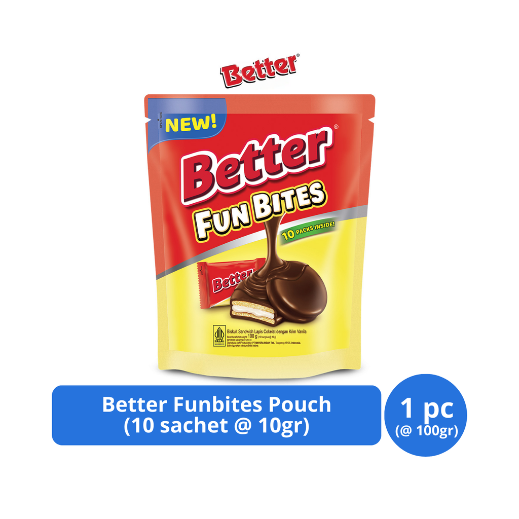 

Better Funbites Pouch 100gr