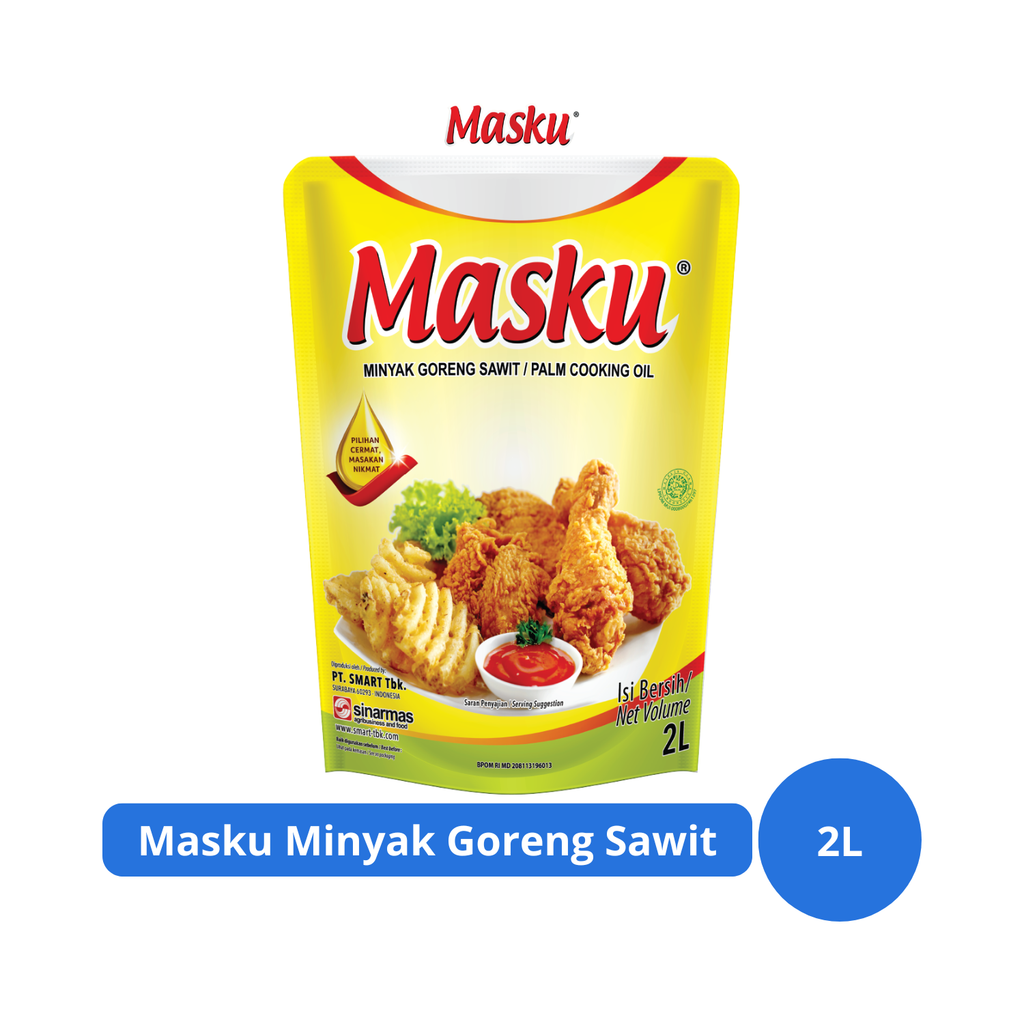 

Masku Minyak Goreng Sawit Pouch 2L