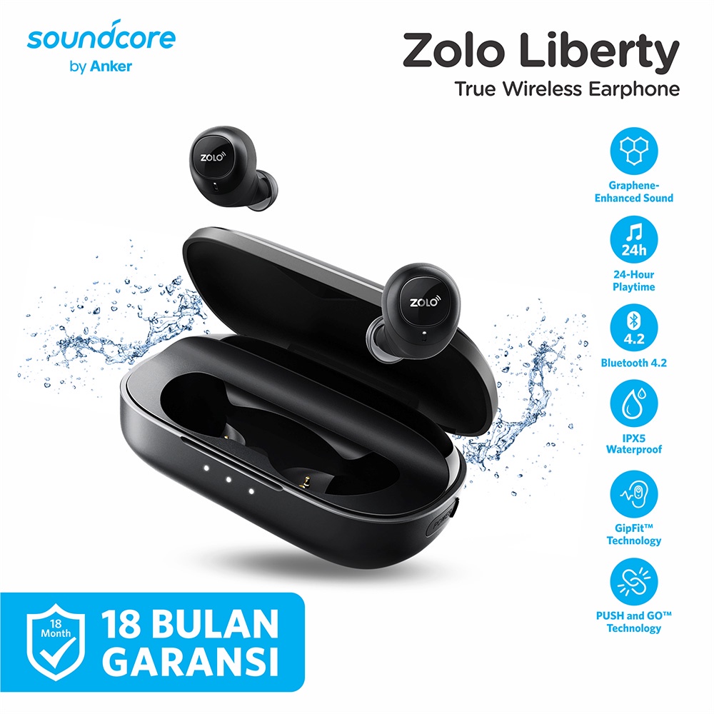 [Exclusive Launch] True Wireless Headphones Anker Zolo Liberty - Z2001