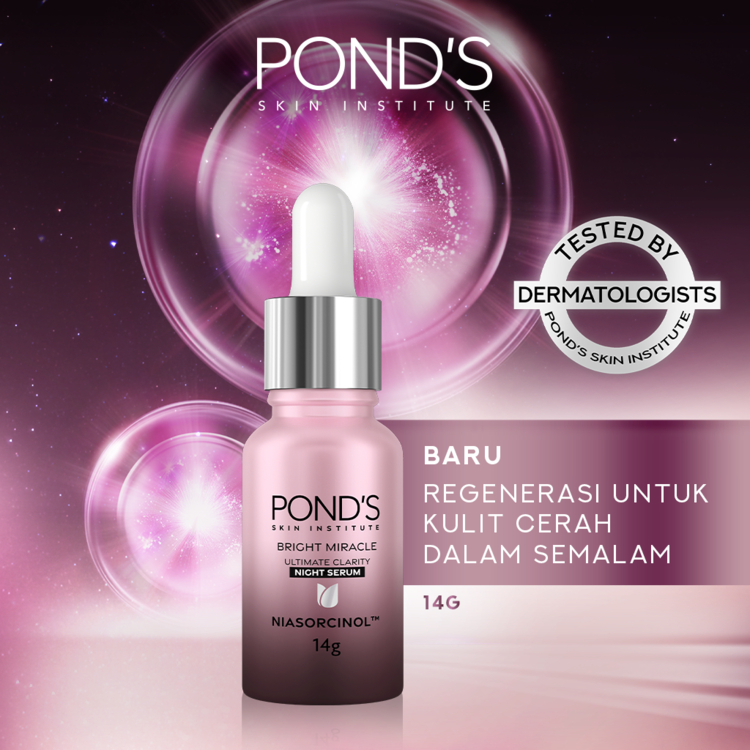 Pond's Bright Miracle Ultimate Clarity Night Serum 14G