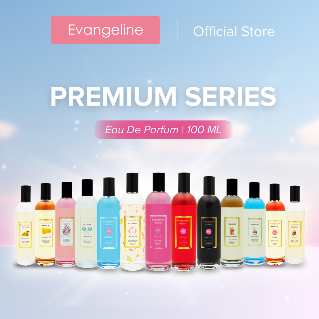 Evangeline Premium Eau De Parfum 100ml | Parfum Perfume Minyak Wangi Wanita Pria Tahan Lama - Candy 