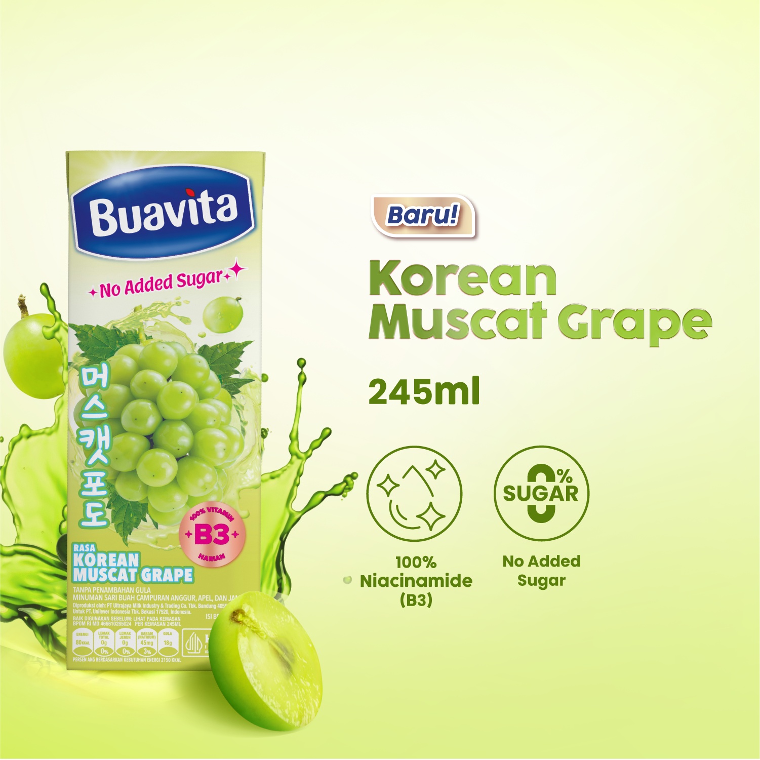 [GIFT] Buavita Korean Muscat Grape - Buavita