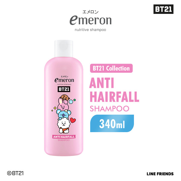 Emeron Shampoo BT21 Anti Hairfall 340 ml