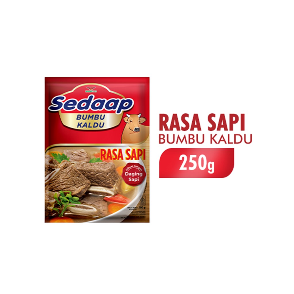 Sedaap Bumbu Kaldu Sapi 250 gr - Gambar 3