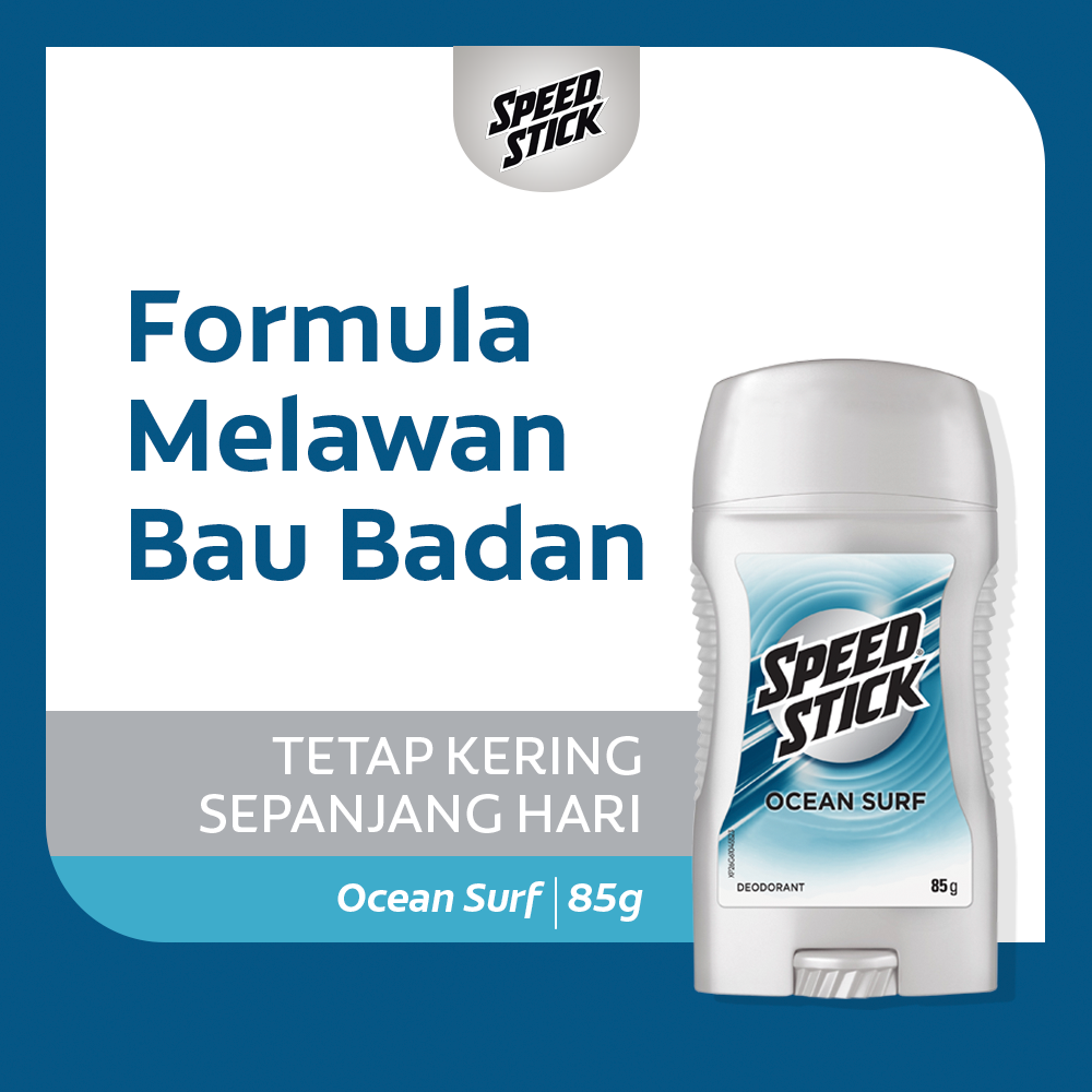 Men Speed Stick Ocean Surf 85g Deodorant For Men - Deodoran Pria