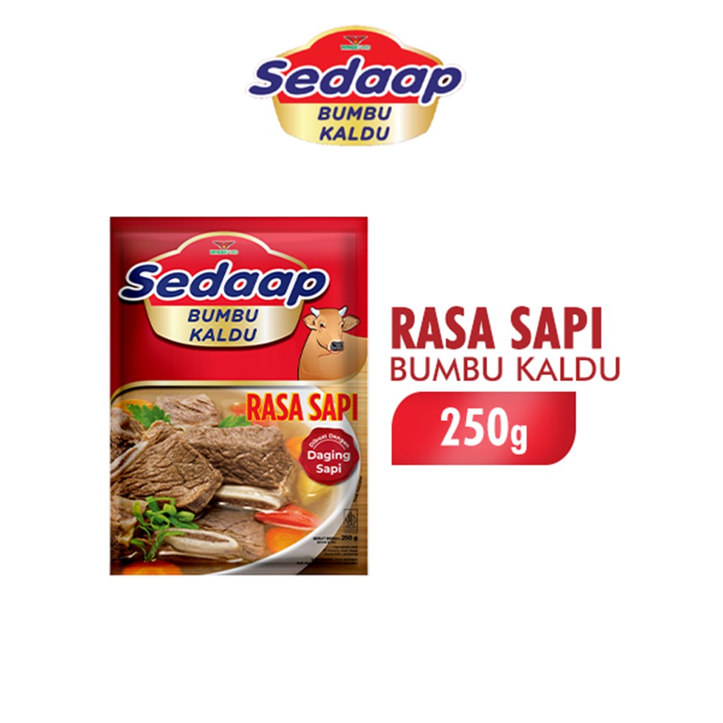 Sedaap Bumbu Kaldu Sapi 250 gr