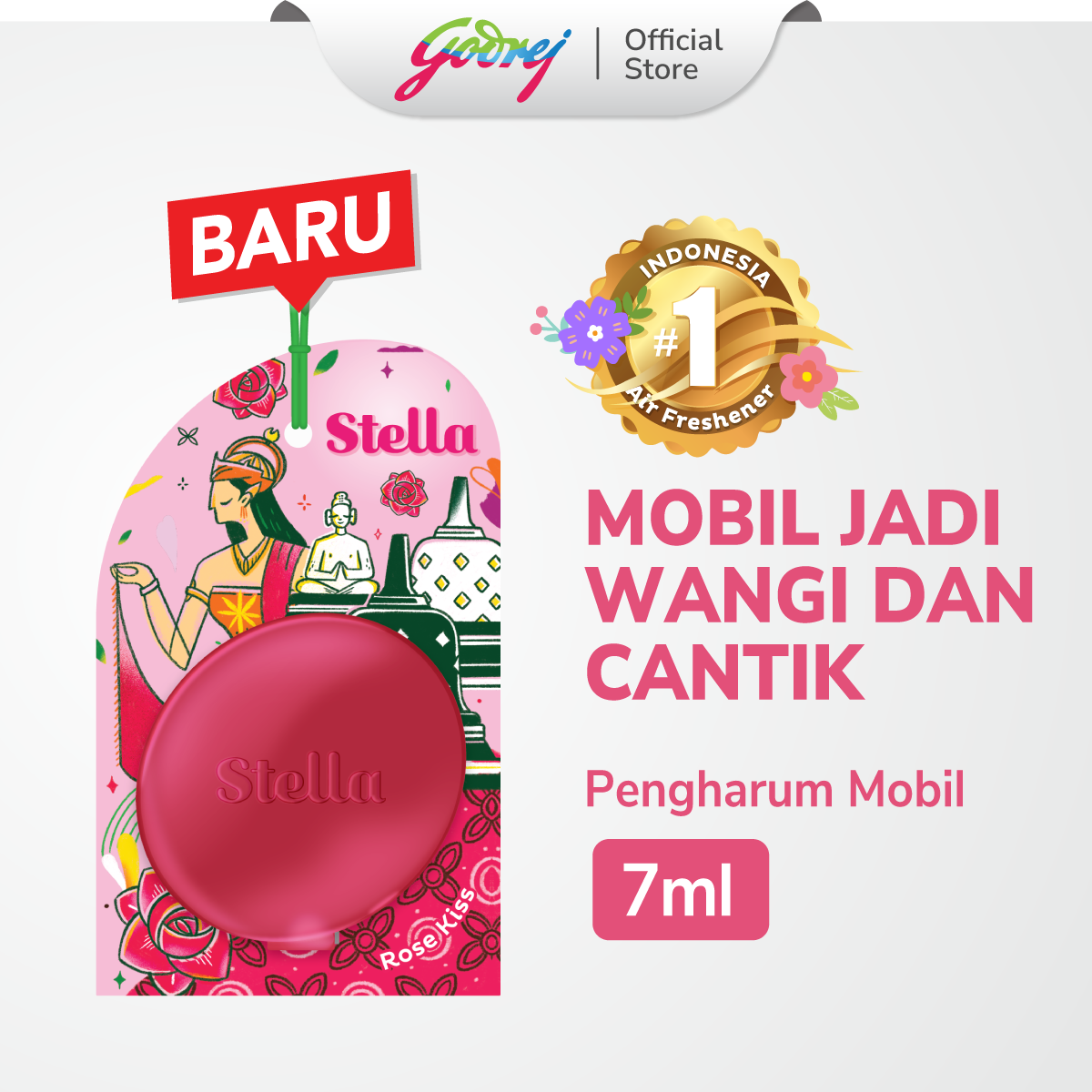 Stella Daily Freshness Indoor Kiss 7ml - Pengharum Ruangan