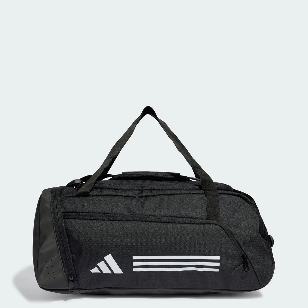 [GIFT] adidas Training Essentials 3-Stripes Duffel Bag Small Unisex Black IP9862