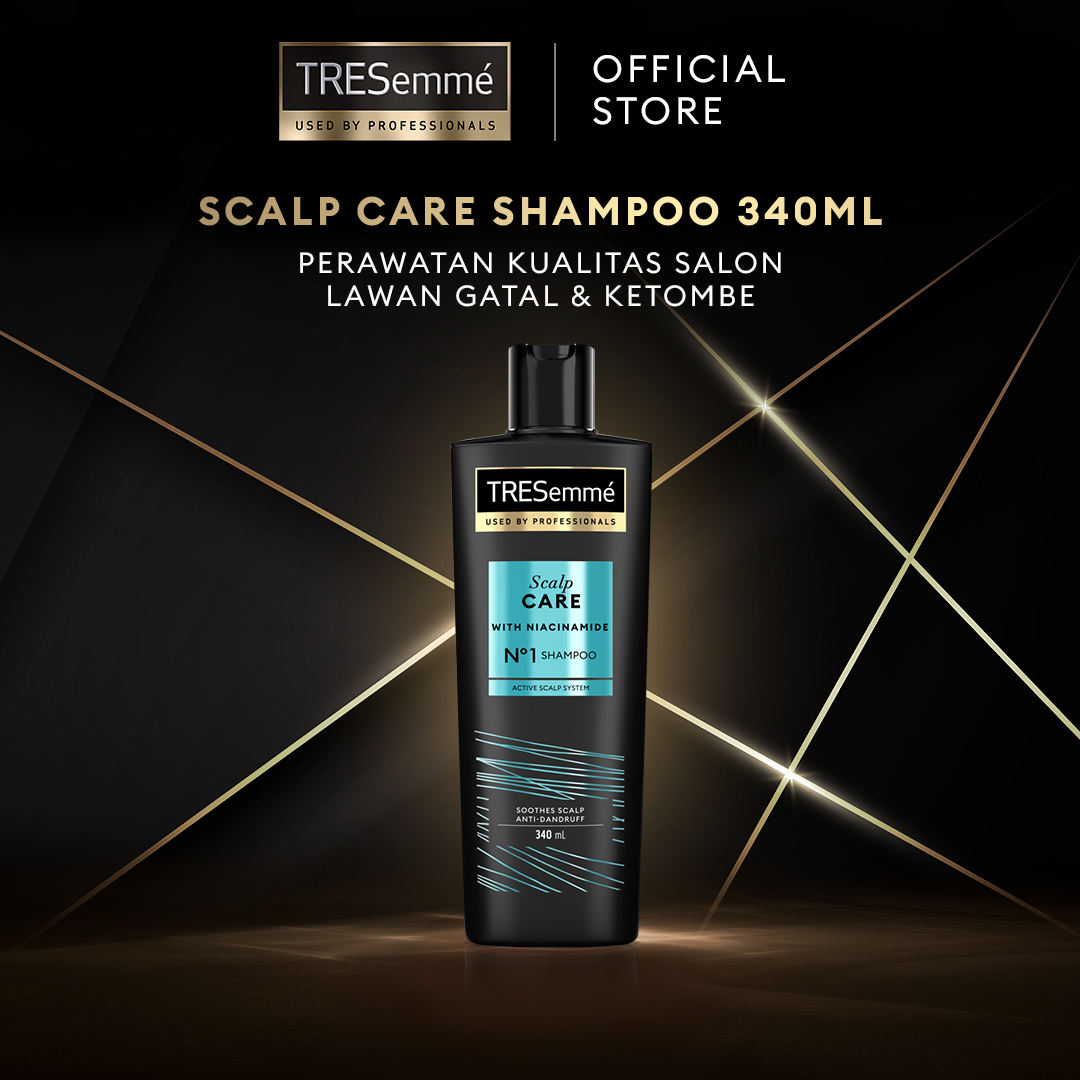 TRESEMME Shampoo ANTI KETOMBE Scalp Care Perawatan Rambut Anti Ketombe dan Rambut Rontok Dengan Tea 