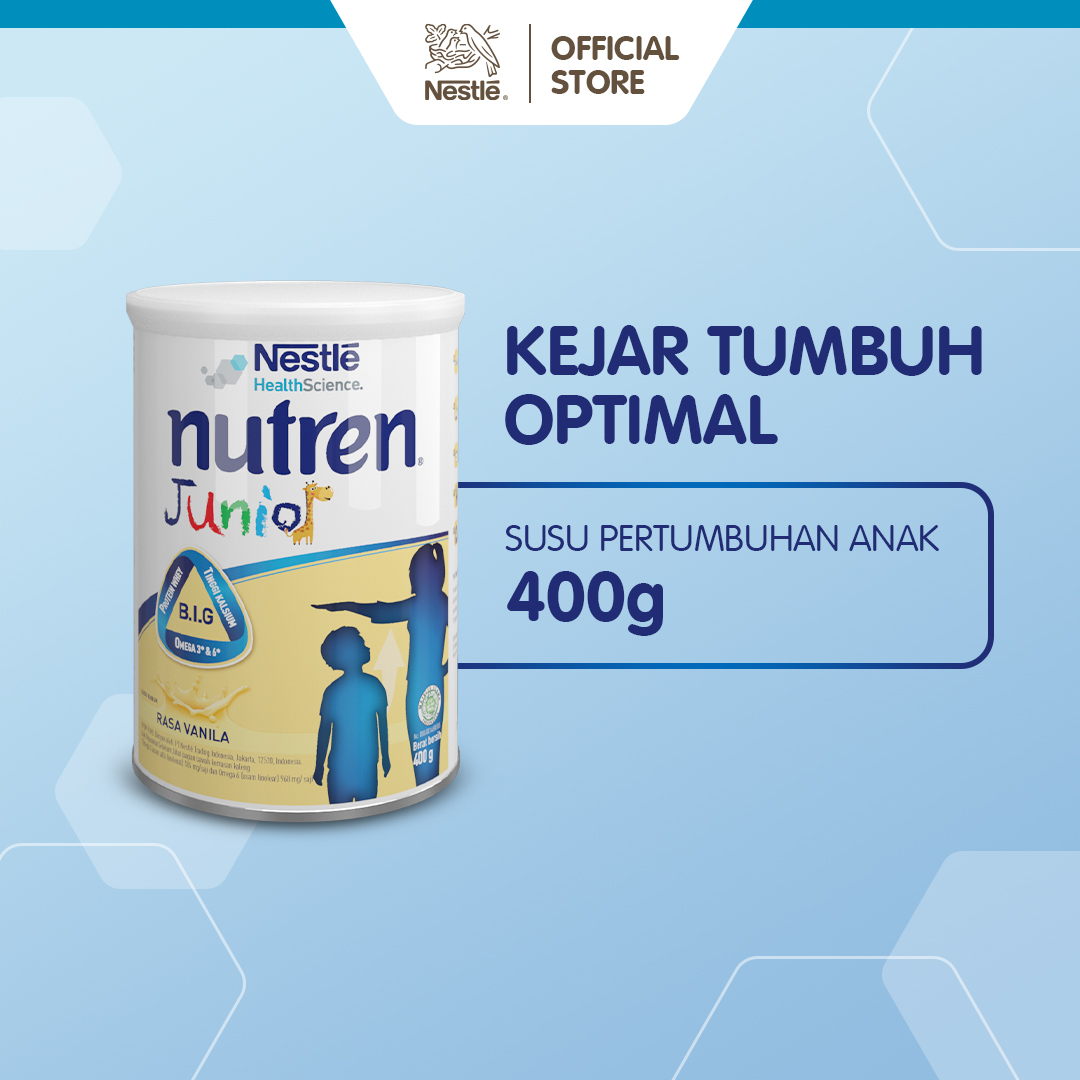NESTLE Nutren Junior Susu Vanila 1-10 tahun 400gr