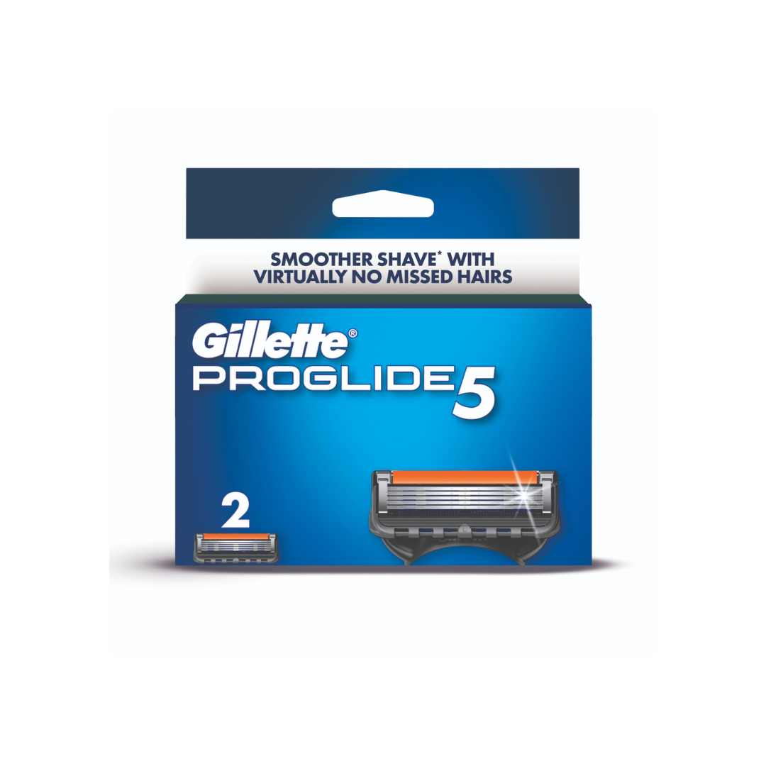 Gillette Pencukur Fusion 5 Proglide Pisau Cukur Refill - Isi 2