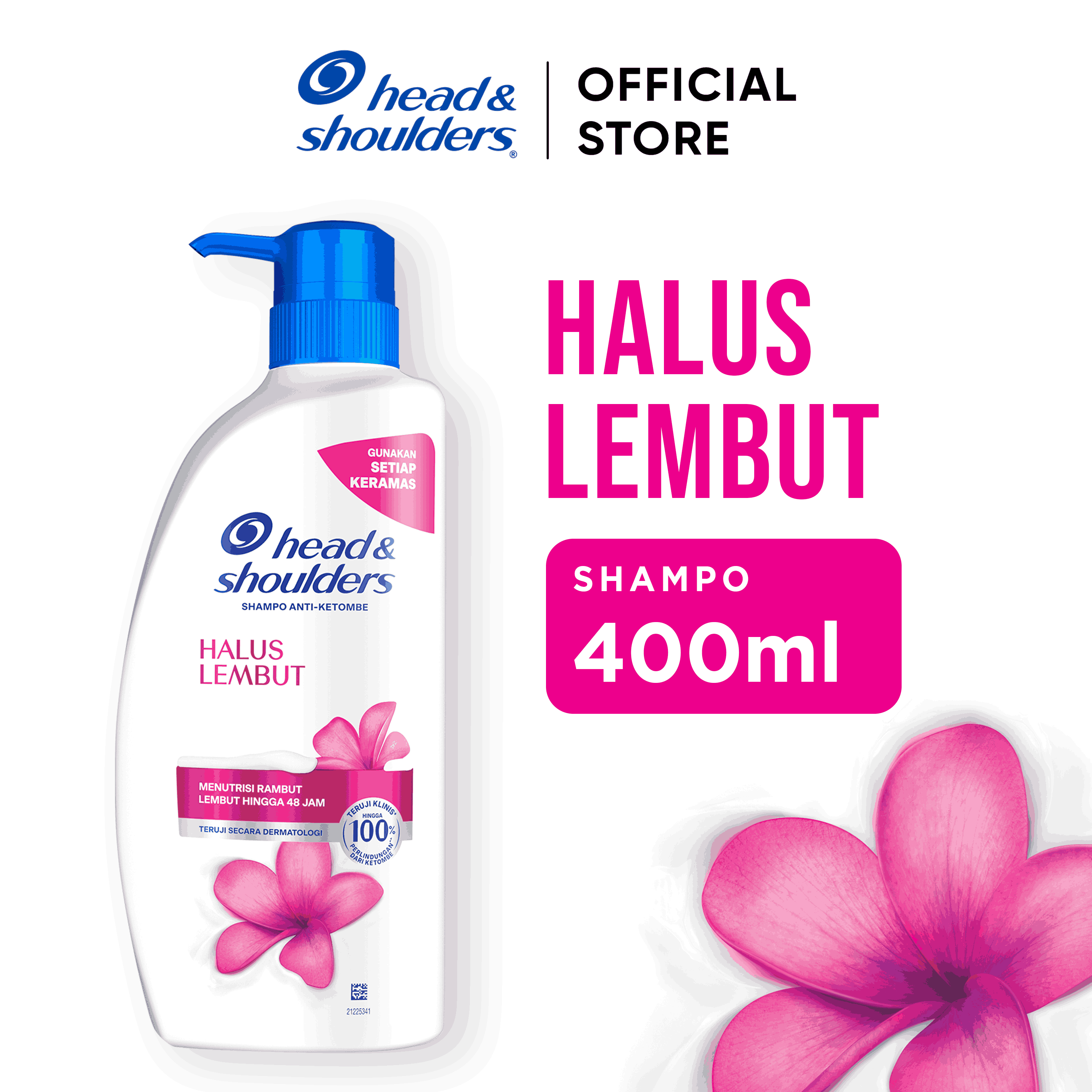 Head & Shoulders Sampo Anti Ketombe Selembut Sutera Perawatan Rambut 400ml / Head and Shoulders Sham