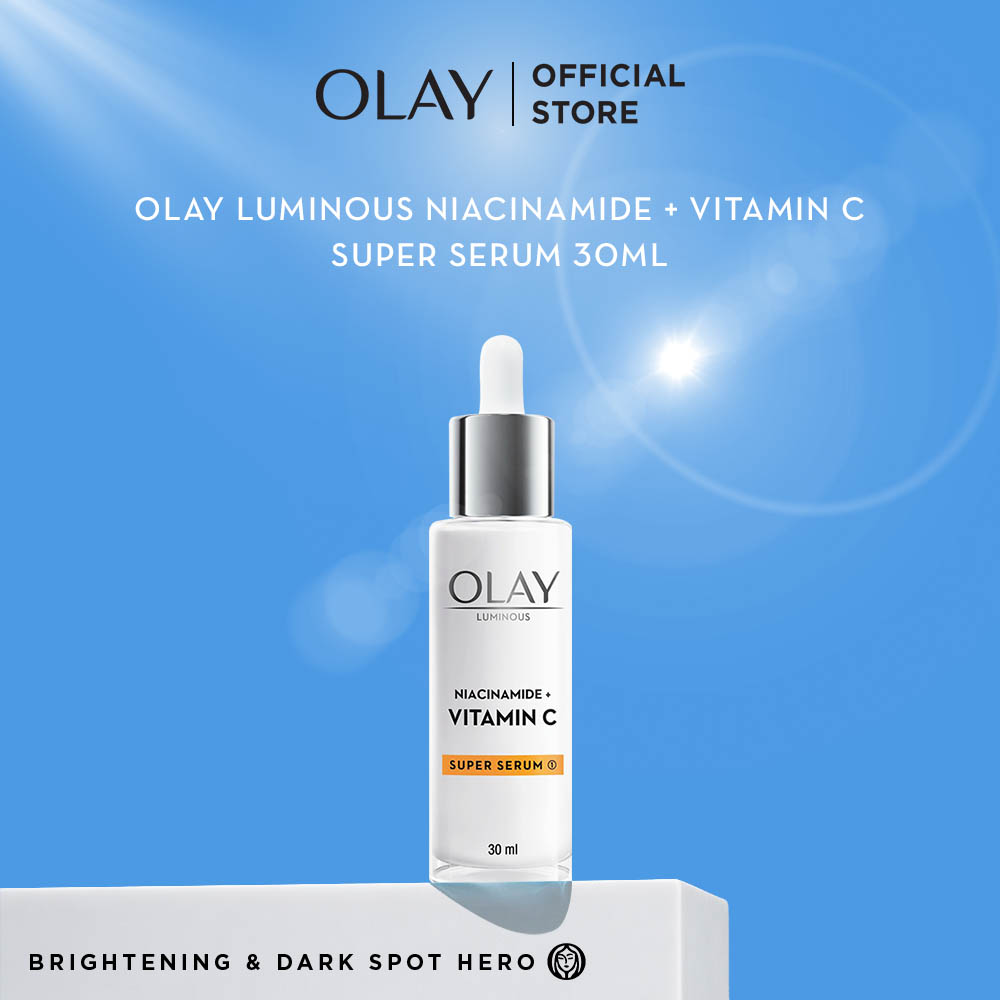 Olay White Radiance Niacinamide + Vitamin C Super Serum Brightening Skincare 30ML