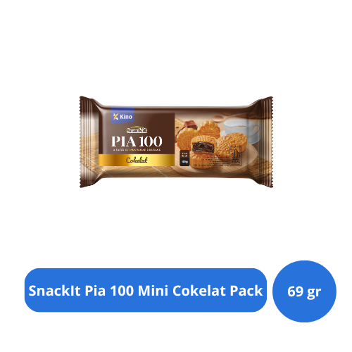 SnackIt Pia 100 Mini Cokelat Pack 69gr