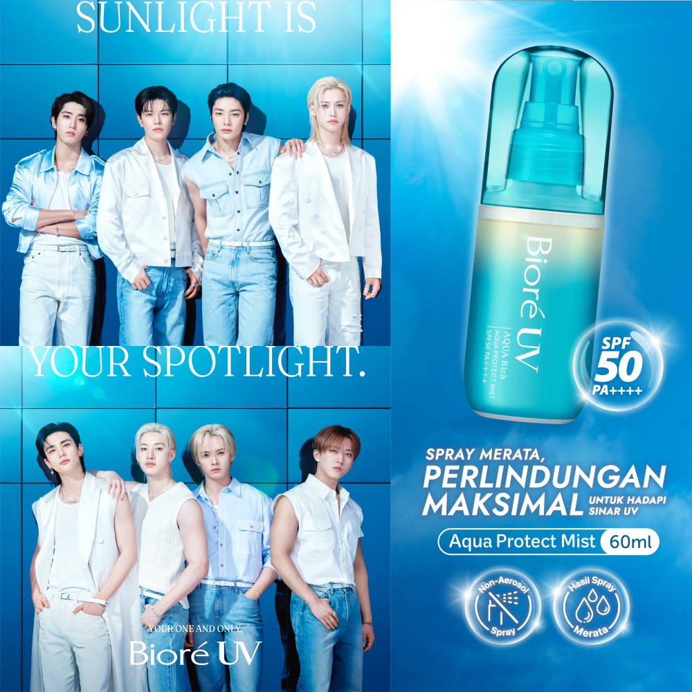 Biore UV Aqua Rich Sunscreen Aqua Protect Mist 60ML