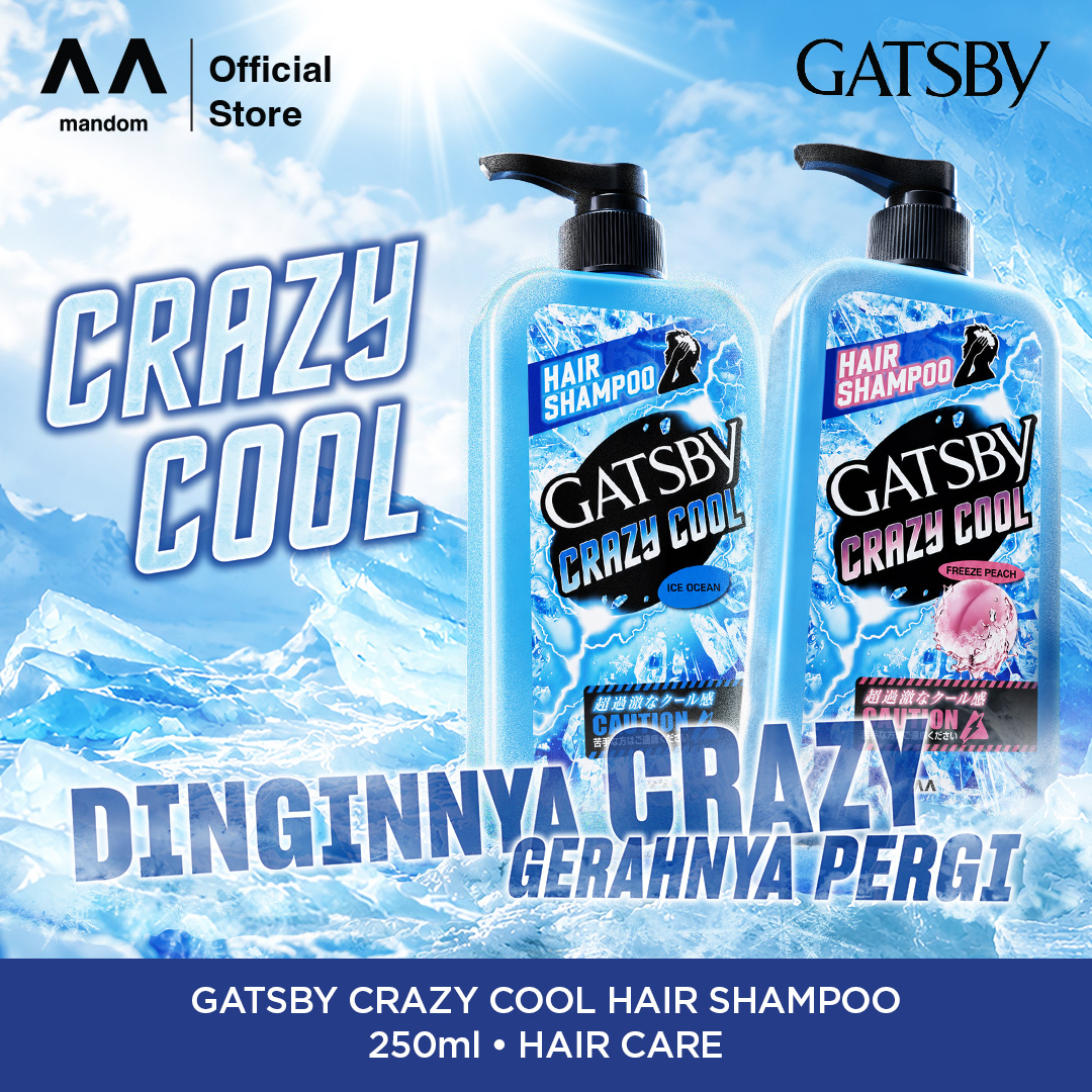 GATSBY Crazy Cool Hair Shampoo 250ml