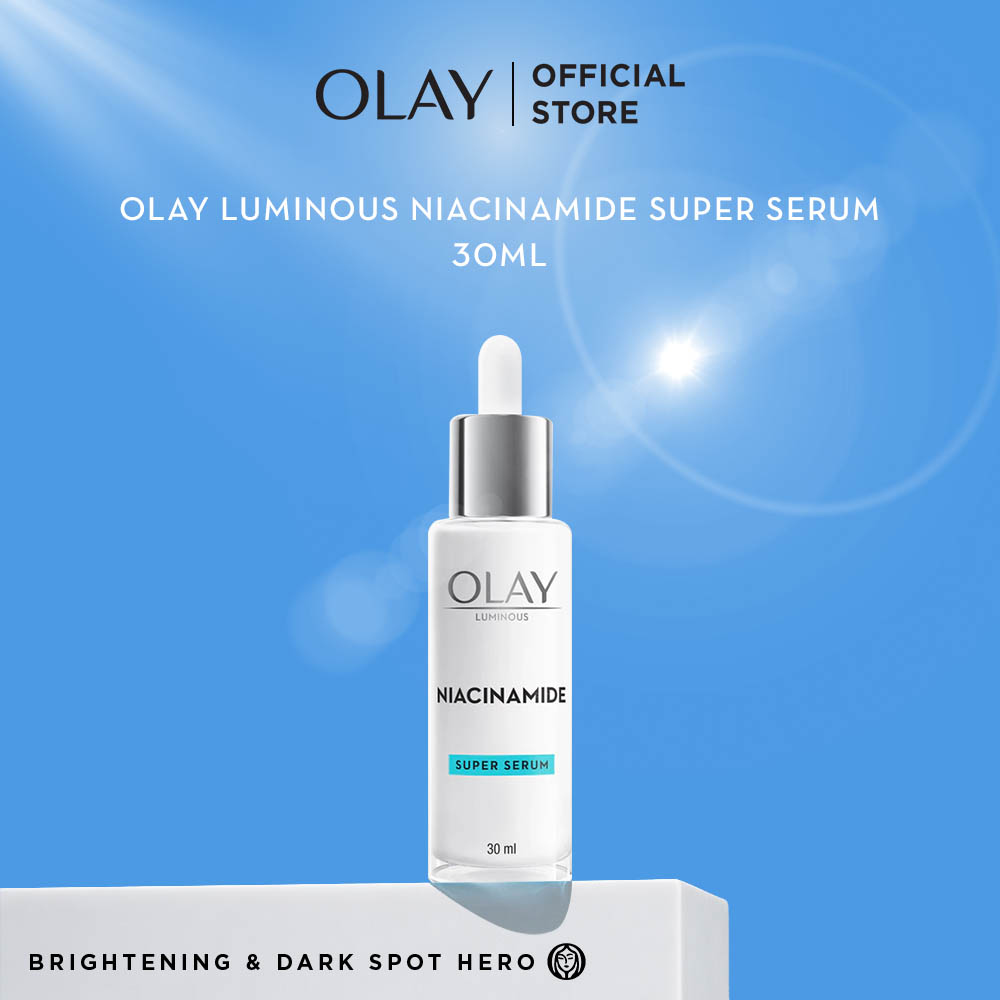 Olay Luminous White Radiance Light Perfecting Serum Niacinamide Skincare Brightening 30ml