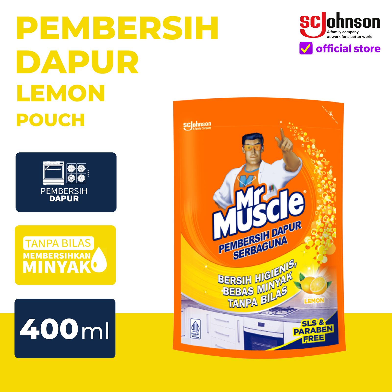 Mr. Muscle Kitchen Lemon Pouch 400 ml