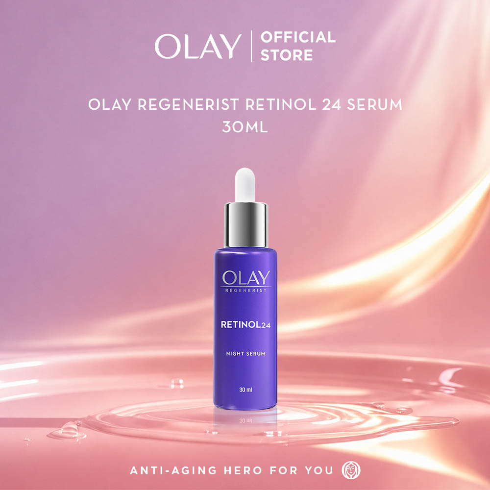 Olay Regenerist Retinol 24 Niacinamide Night Serum Skincare Antiaging 30ml
