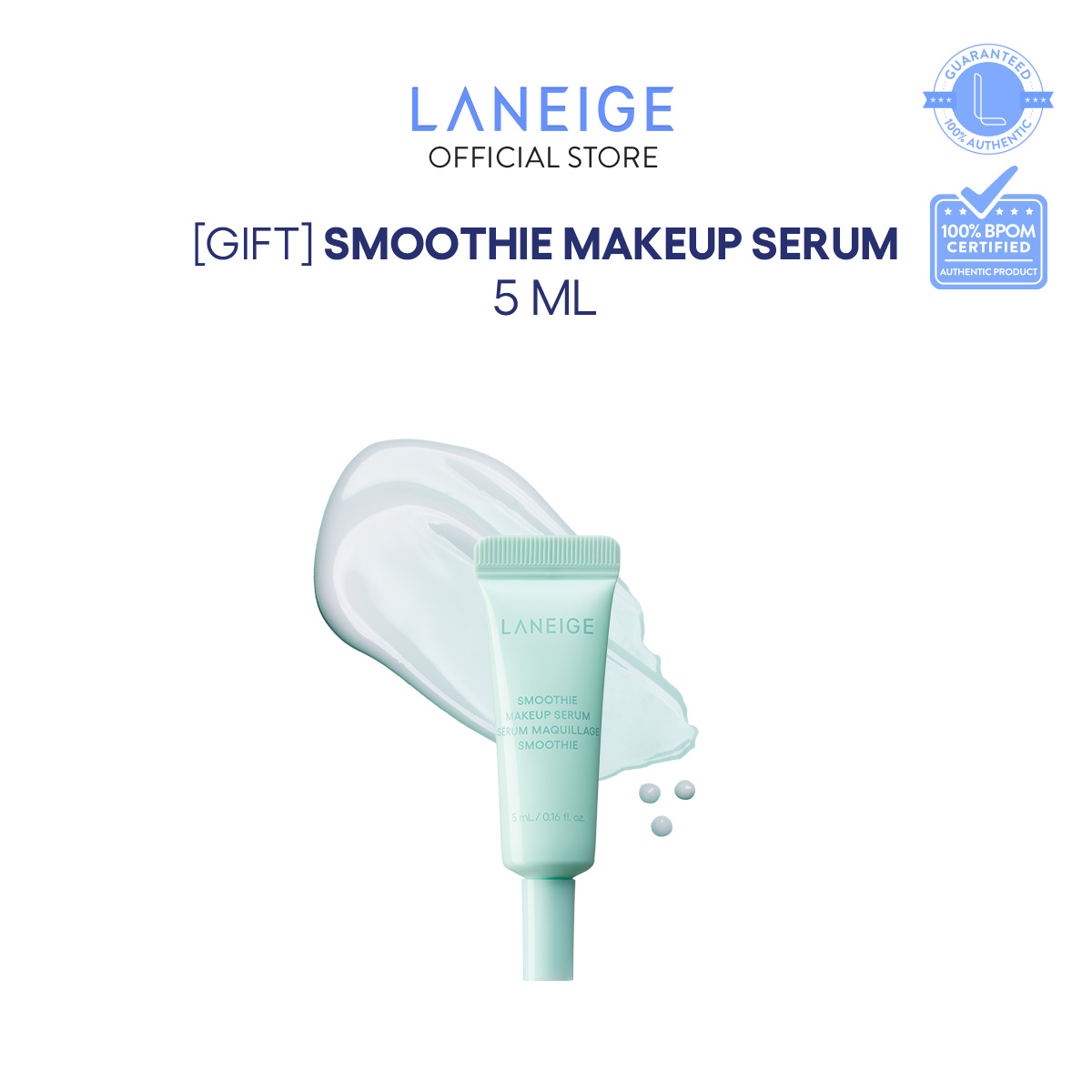 [Gift] LANEIGE Smoothie Makeup Serum 5mL