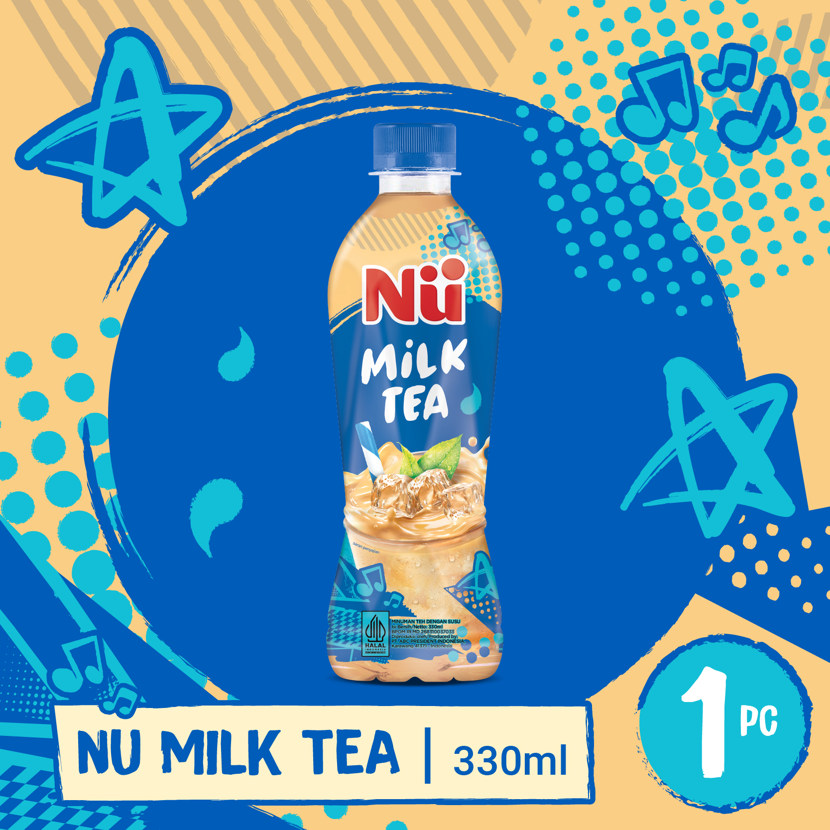 Nu Milk Tea 330ML