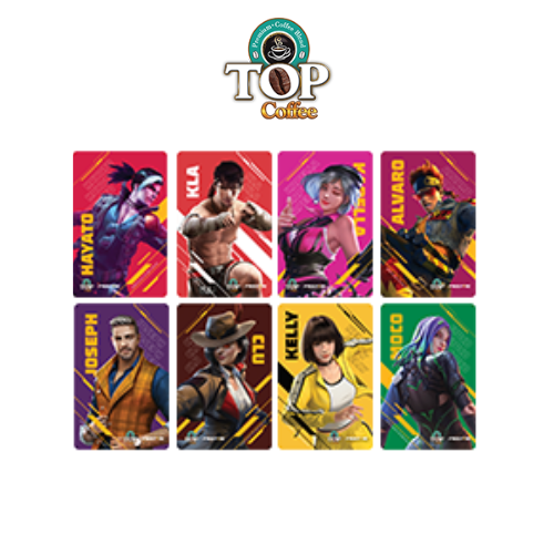 [Gift] Free Fire Collectible Card Top Coffee