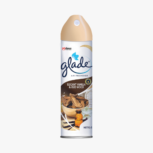 Glade Aerosol Elegant Vanilla & Oud Wood 350 ml